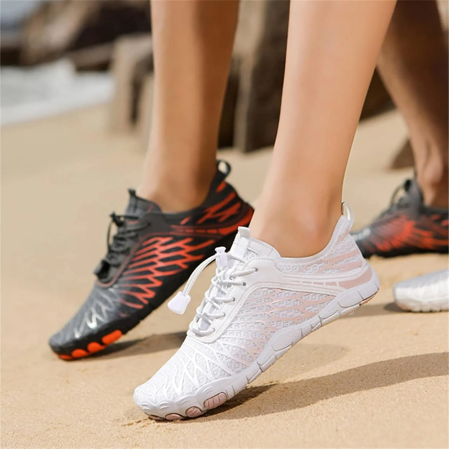 Canbebig Barefoot Shoes Women & Men Non-Slip Athletic Footwear Wide Toe Box Healthy Barefoot Shoes Breathable Running Shoe Unisex Outdoor Hiking Footwear