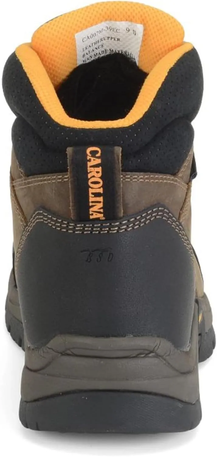 Carolina Bruno Lo Carbon Comp Toe Waterproof Work Boot for Men – Durable Leather, Slip-Resistant, Safety Toe