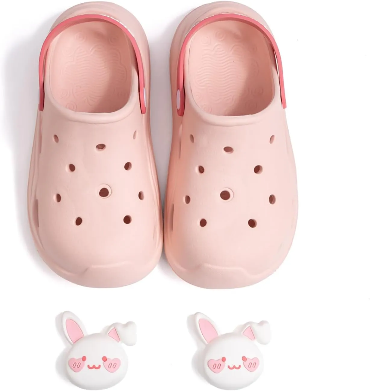CENCIRILY Kids Girls Clogs Garden Shoes Baby Toddler Slides Cartoon Sandals Beach Pool Slipper