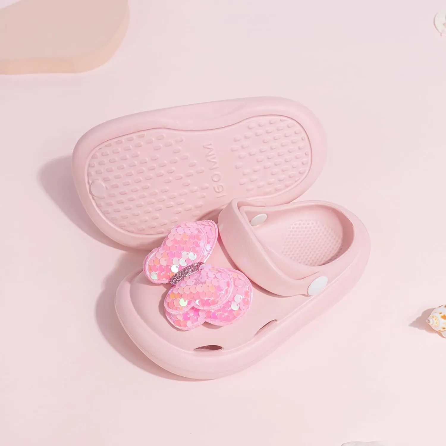CENCIRILY Kids Girls Clogs Garden Shoes Baby Toddler Slides Cartoon Sandals Beach Pool Slipper