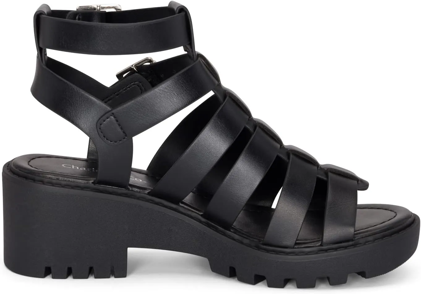 Chariot & Co Fib Women's Platform Sandals – Chunky Heel Gladiator Sandals with Buckles – Summer Style with 2” Heel