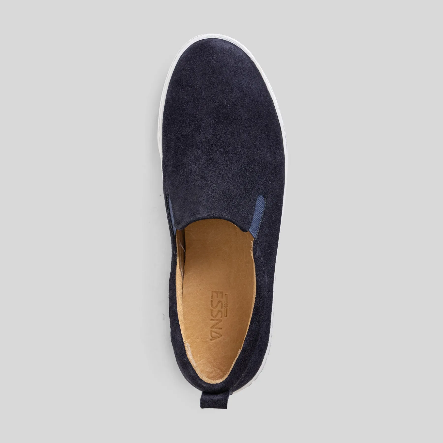 Chios Navy Suede Espadrilles