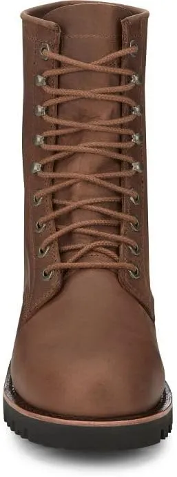 Chippewa Mens Classic 2.0 8 Inch Electrical Steel Toe Lace Up Work Safety Shoes Casual