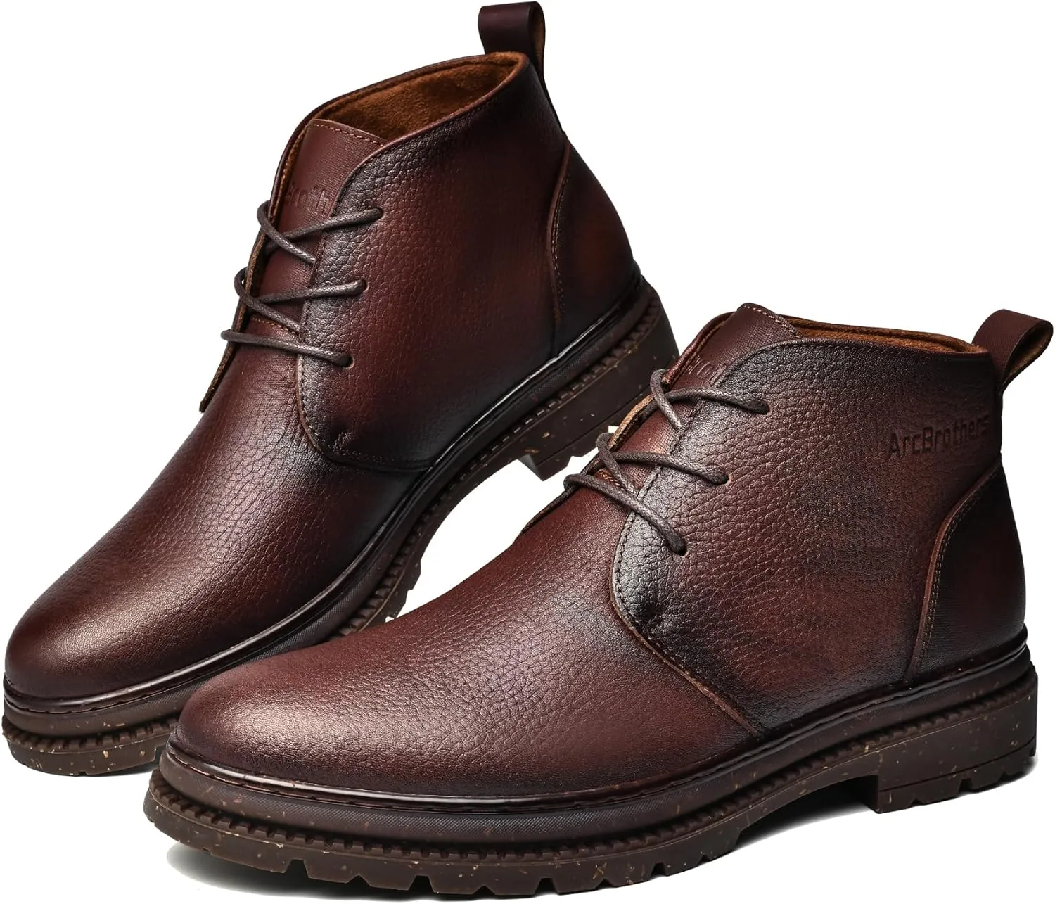 Chukka Boots Boots for Men Casual Boots Motorcycle Combat Ankle Boots Black Boots