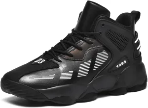 CJSPORX Men's Basketball Shoes Breathable Non-Slip Sneakers Fashionable Sports