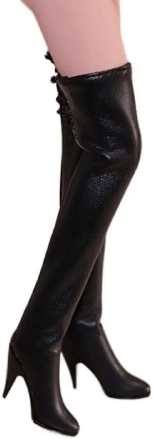 CKTOYS CK030 1/6 scale Long High Heeled Boots for 12 inch woman action figure