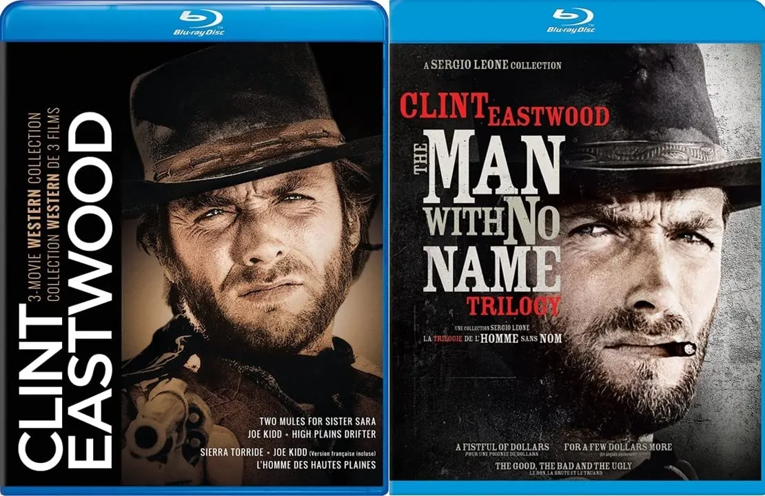 Clint Eastwood 6-Movie Feature: Three-Movie Western Collection / The Man With No Name Trilogy Collection [Blu-ray-2 Pack]
