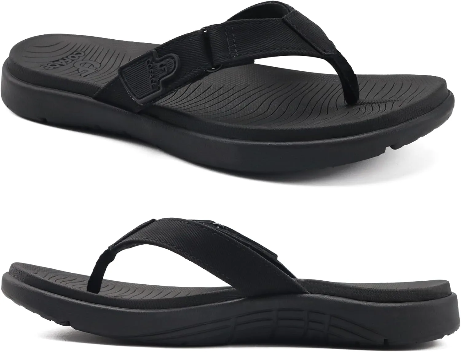 COFACE Flip Flops for Women with Arch Support Beach Thong Sandals for Woman Adjustable Fashion Orthopedic Sandal Outdoor