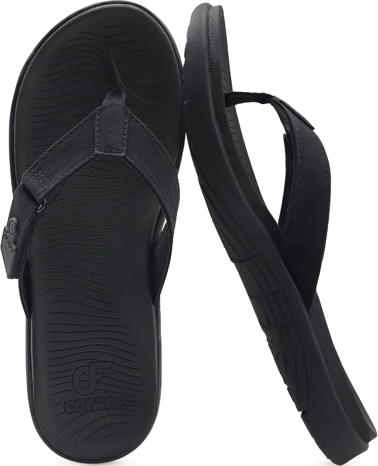 COFACE Flip Flops for Women with Arch Support Beach Thong Sandals for Woman Adjustable Fashion Orthopedic Sandal Outdoor