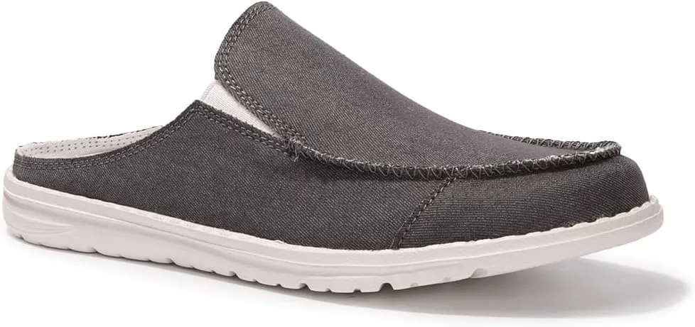 Colgo Womens Mules Shoes, Comfortable Slip on Canvas Shoes for Women