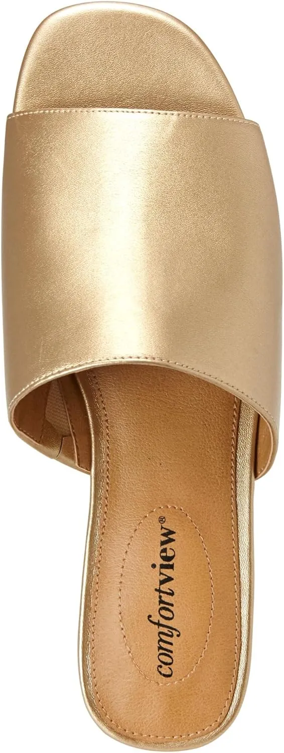 Comfortview Women's The Sola Slip On Mule (Wide Widths Available)