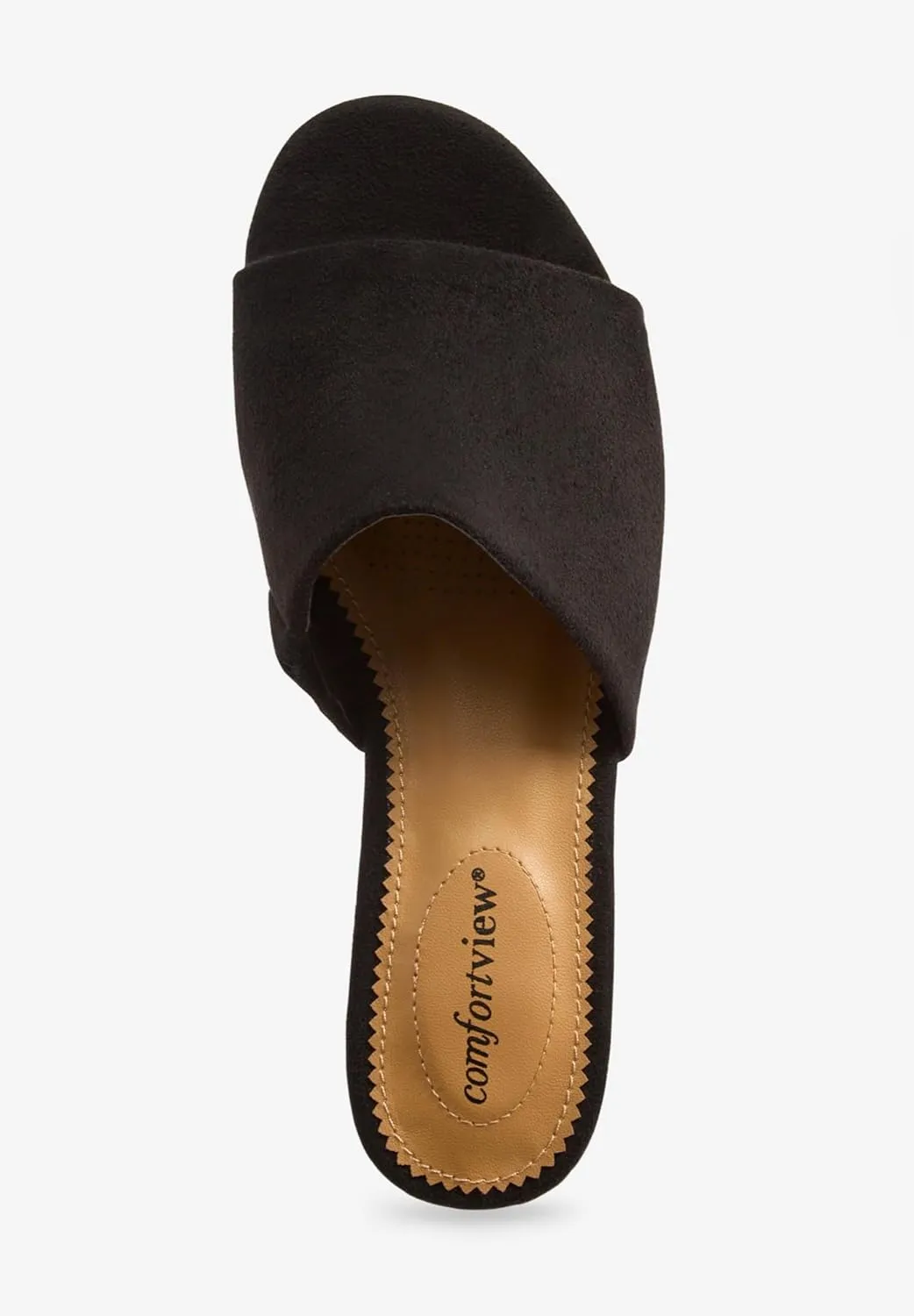 Comfortview Women's Wide Width The Capri Mule
