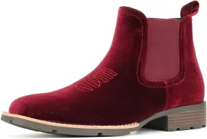 Cowboy Boots for Men Western Men's Boots Casual Dress Slip On Chelsea Boots Retro Stylish Shoes