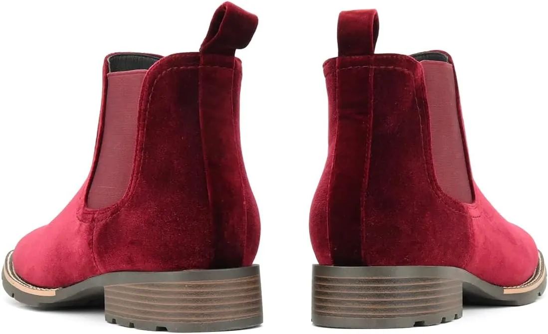 Cowboy Boots for Men Western Men's Boots Casual Dress Slip On Chelsea Boots Retro Stylish Shoes