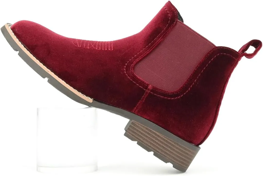Cowboy Boots for Men Western Men's Boots Casual Dress Slip On Chelsea Boots Retro Stylish Shoes