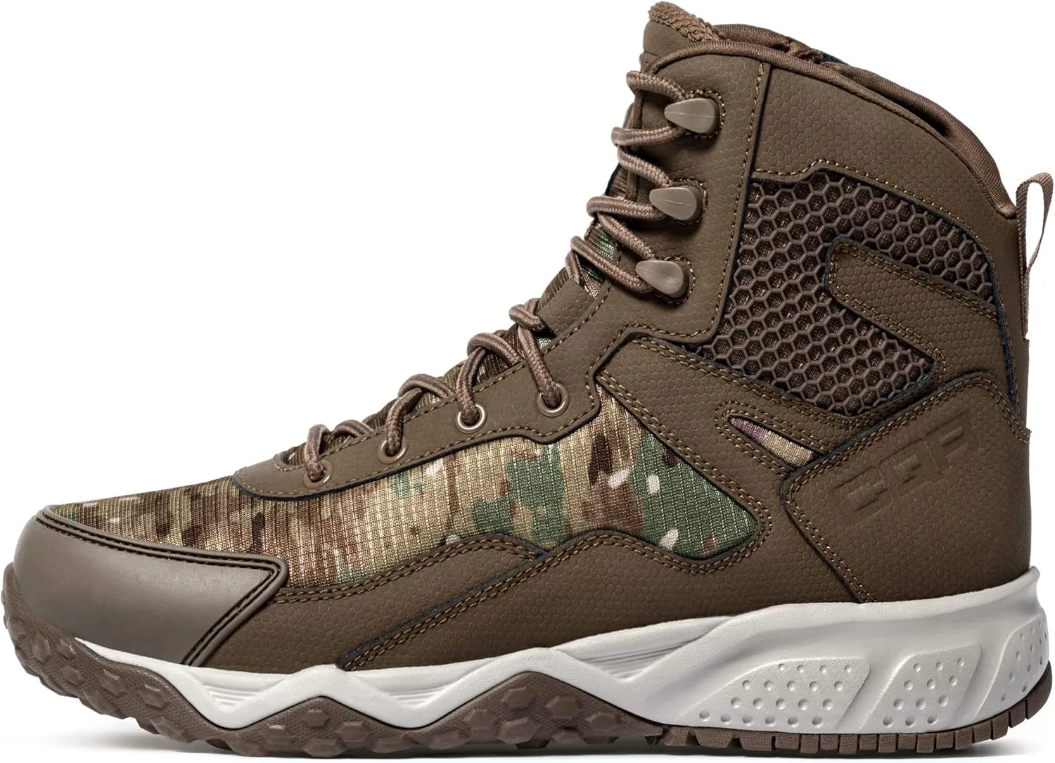 CQR Men's Military Tactical Boots, Lightweight 6 Inches Combat Boots, Durable EDC Outdoor Work Boots