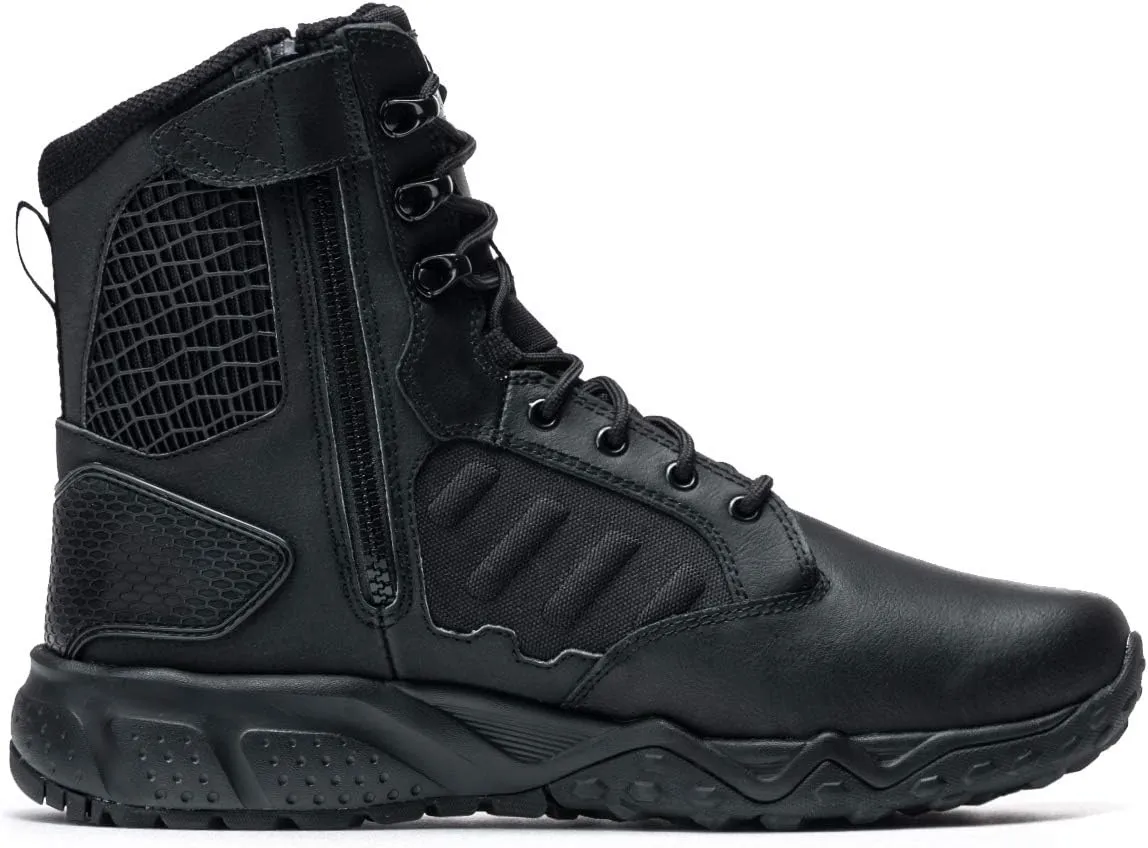 CQR Men's Military Tactical Boots, Lightweight 6 Inches Combat Boots, Durable EDC Outdoor Work Boots