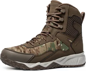 CQR Men's Military Tactical Boots, Lightweight 6 Inches Combat Boots, Durable EDC Outdoor Work Boots