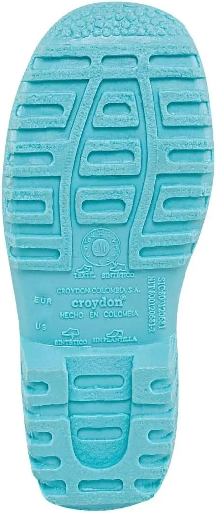 CROYDON Unisex Little Kids Rain Boots PVC | Waterproof | Lightweight | Girls Boys