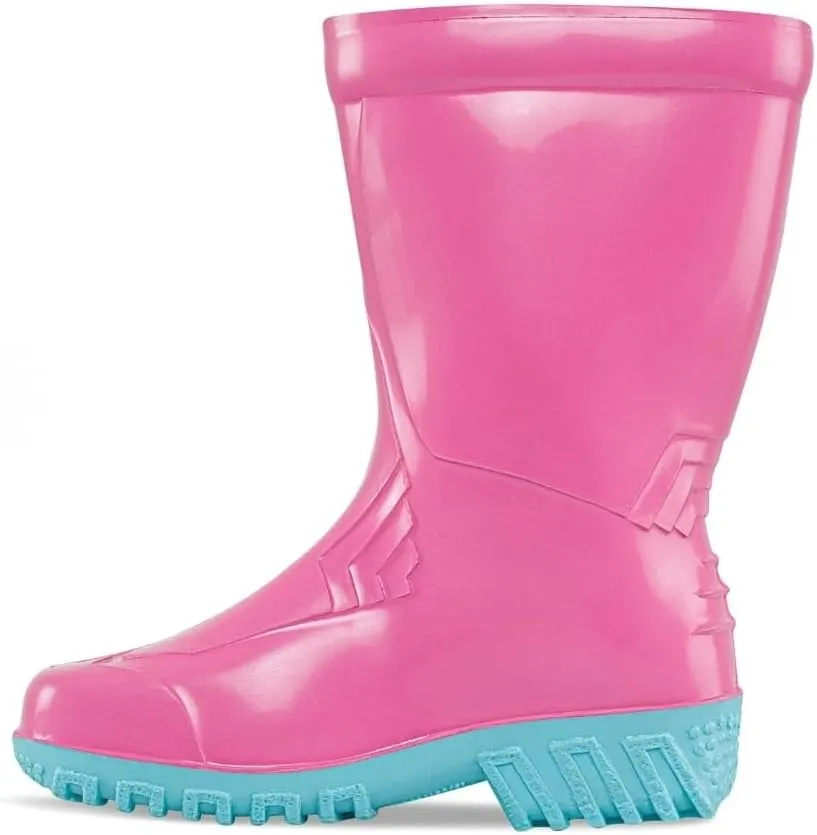 CROYDON Unisex Little Kids Rain Boots PVC | Waterproof | Lightweight | Girls Boys
