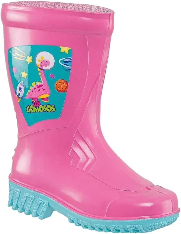 CROYDON Unisex Little Kids Rain Boots PVC | Waterproof | Lightweight | Girls Boys
