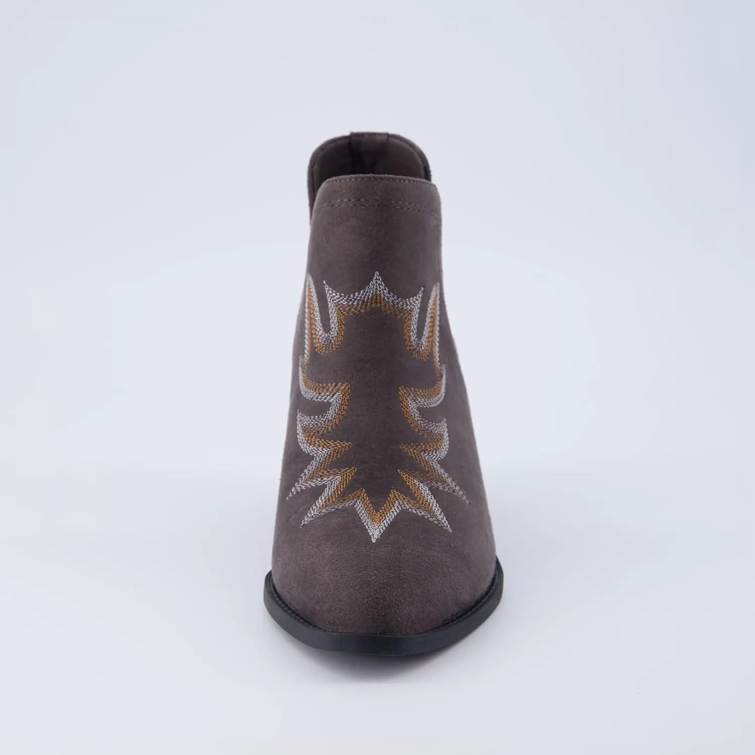 CUSHIONAIRE Women's Rustler Western bootie  Memory Foam, Wide Widths Available