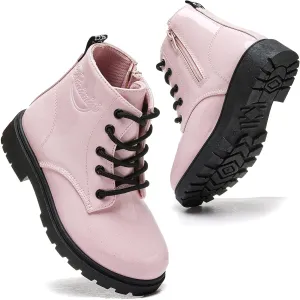 Daclay Girls' Boots Children's Boots Outdoor Boots Girls' Plush Short Boots Boys' boots