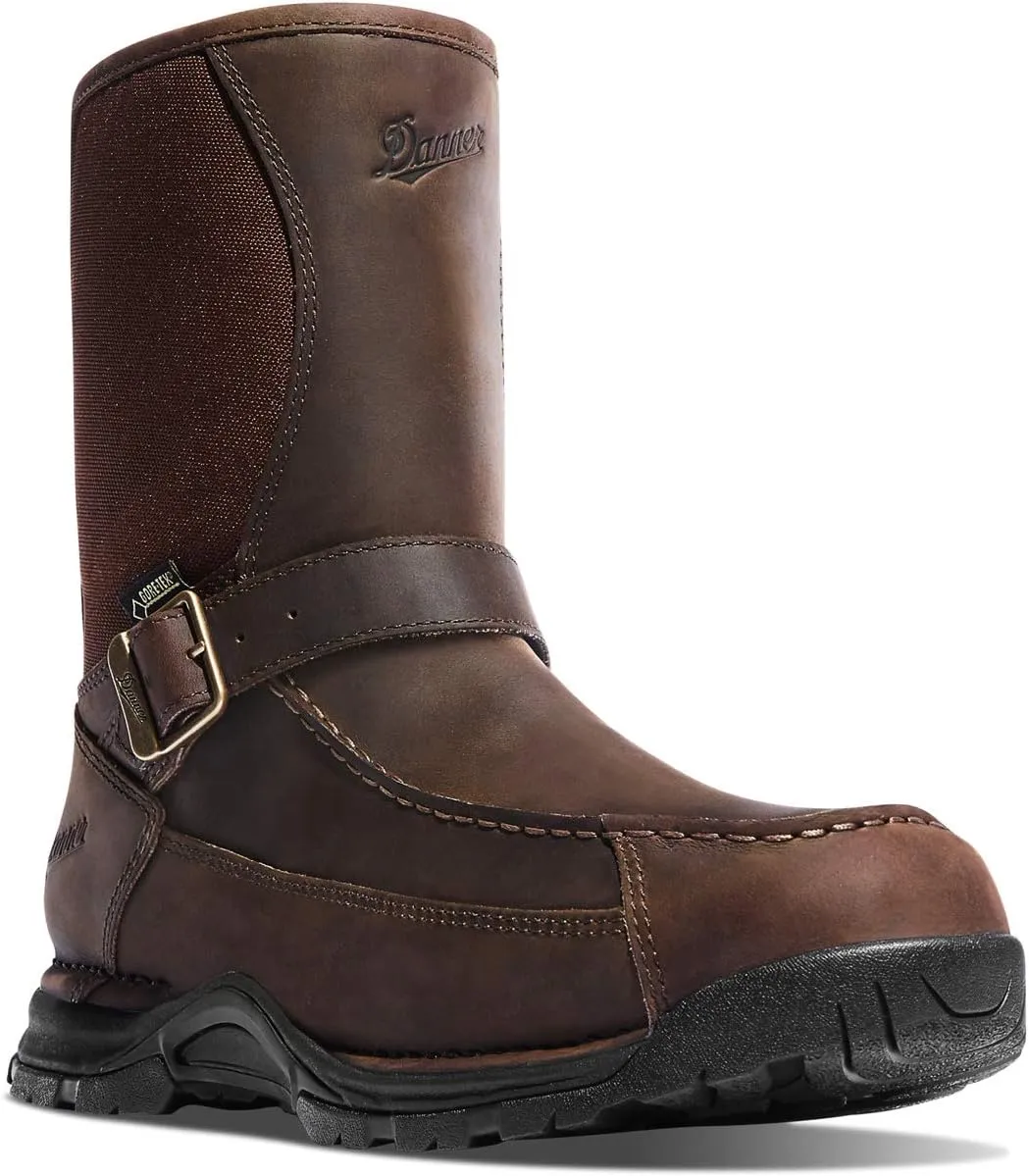 Danner Sharptail 10” Rear-Zip Hunting & Upland Hiking Boots for Men - Waterproof Full-Grain Leather & 900D Nylon with Gore-Tex & Traction Outsole