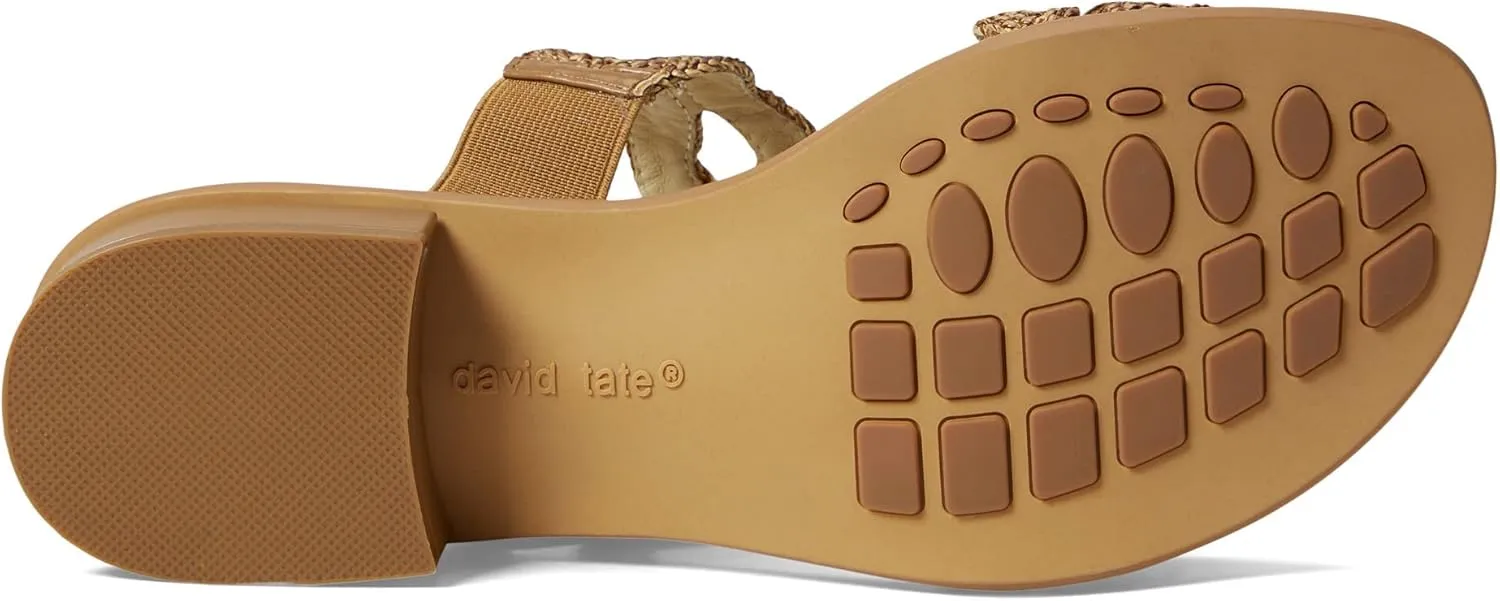 David Tate Womens Journey Woven Slip-On Heels