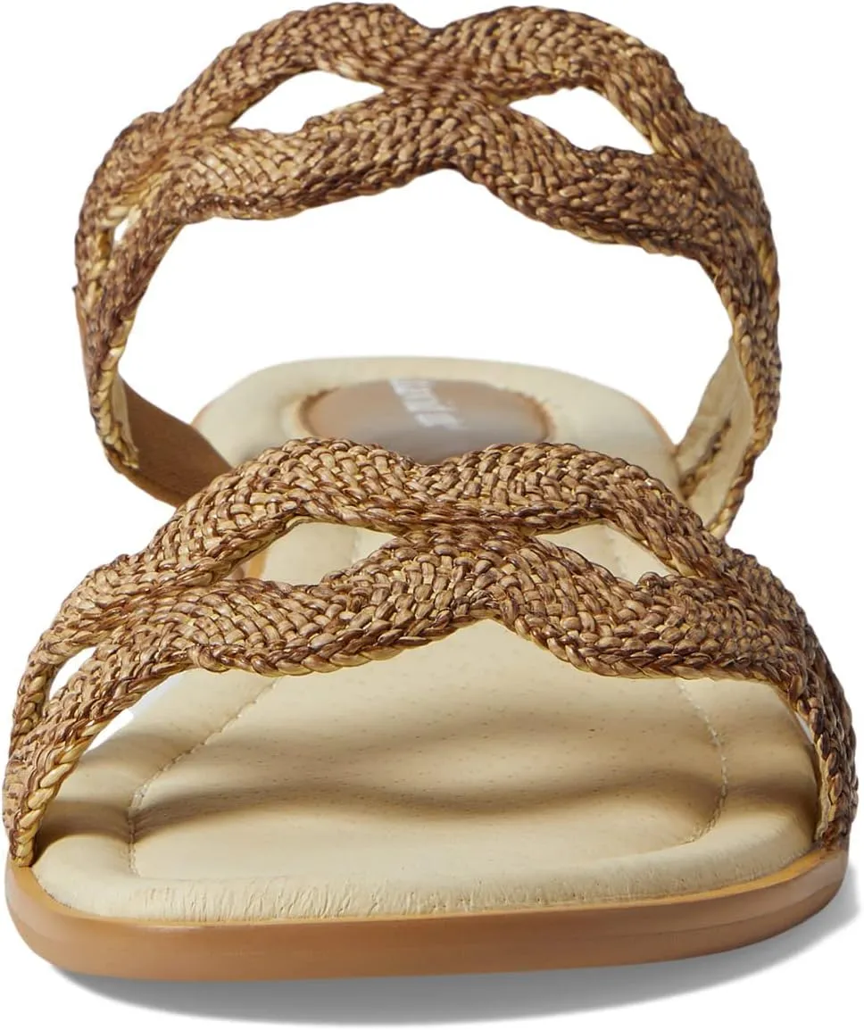 David Tate Womens Journey Woven Slip-On Heels