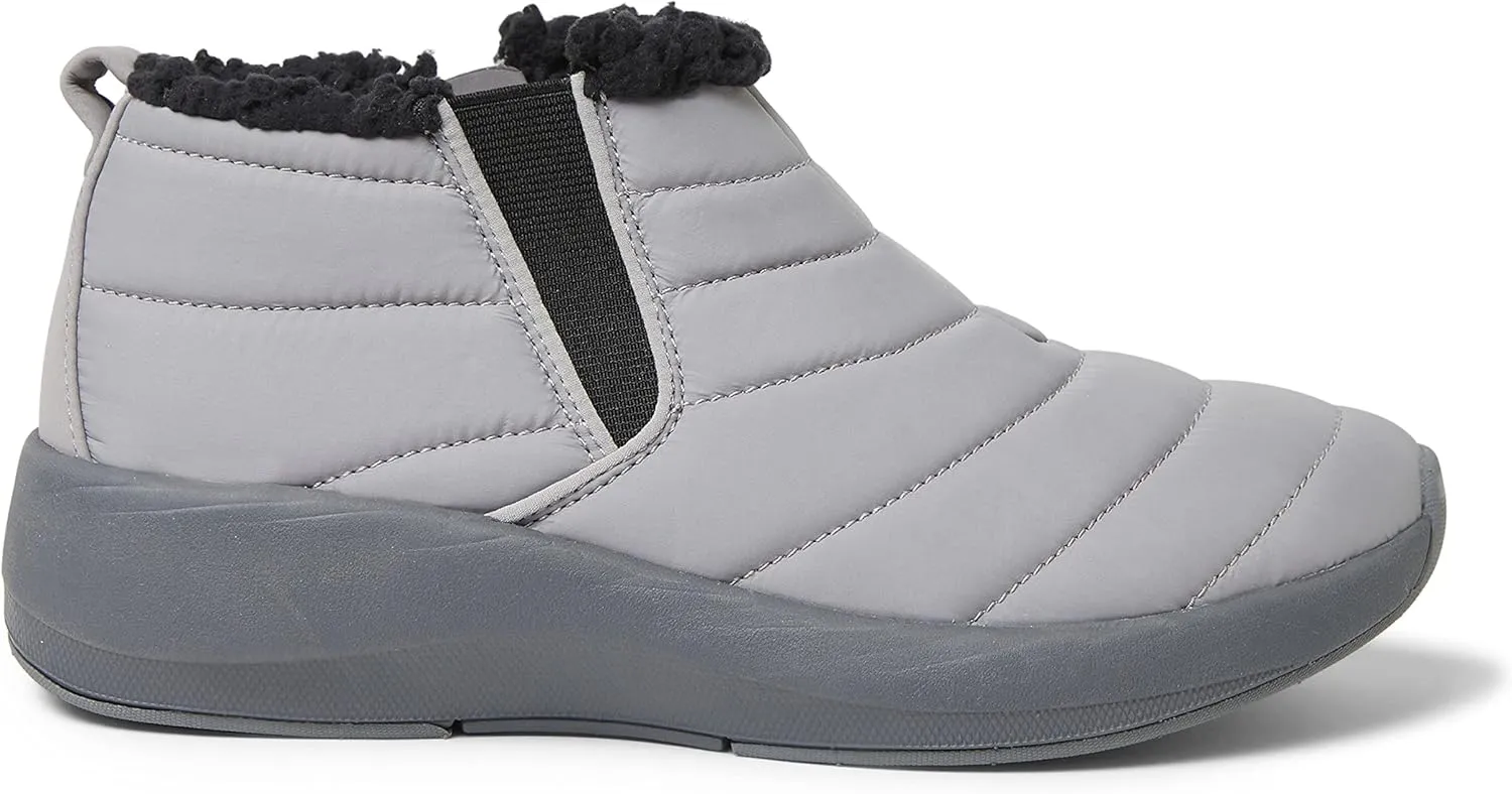 Dearfoams Women's Original Comfort Naomi Wedge Bootie Ankle Boot