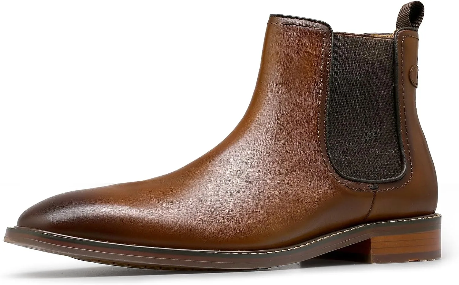 DESAI Men’s Chelsea Boots Genuine Leather Dress Boots Casual Chukka Ankle Boots for Men