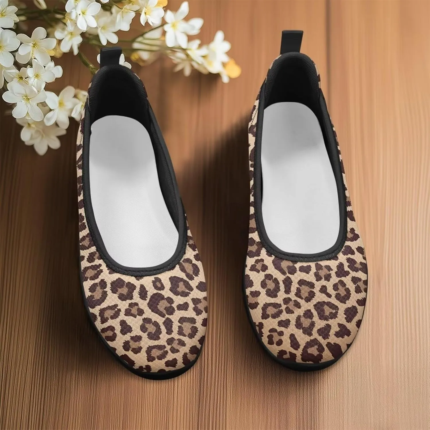Doojoayie Ladies Walking Shoes Slip On Women Loafers Shoes Casual Nurse Work Shoes