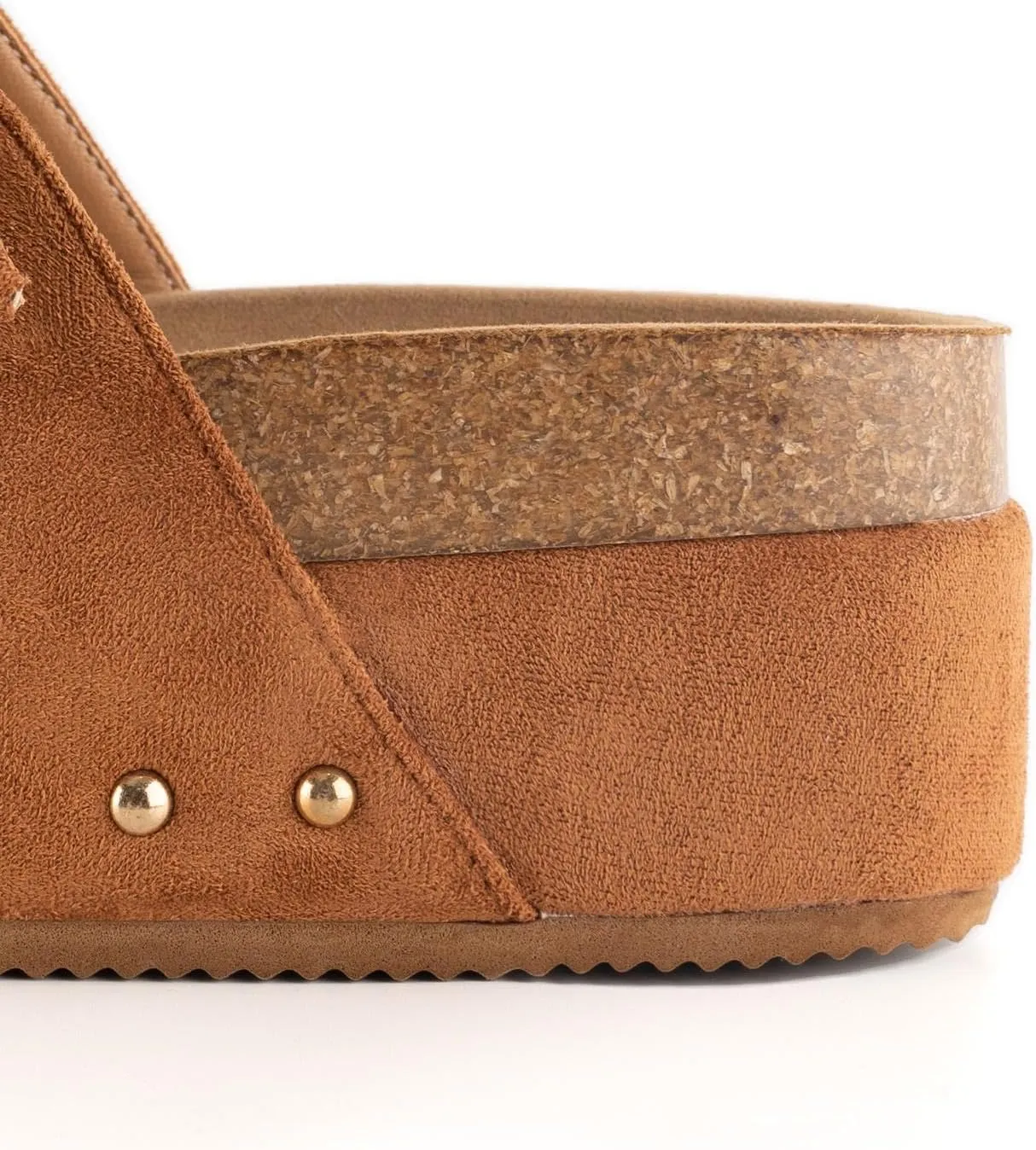 DREAMCIA Women Platform Sandals Slip On Women's Comfort Chunky Platform Slides Flat Double Duckle Casual