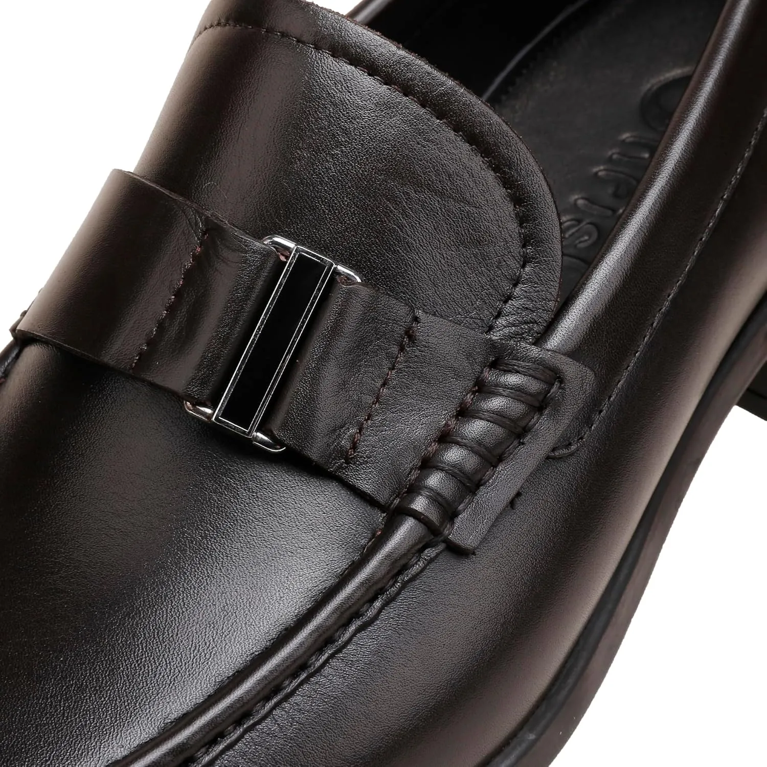 Dress Shoes for Men,Classicial Leather Loafers Slip on Formal Business Shoes Penny