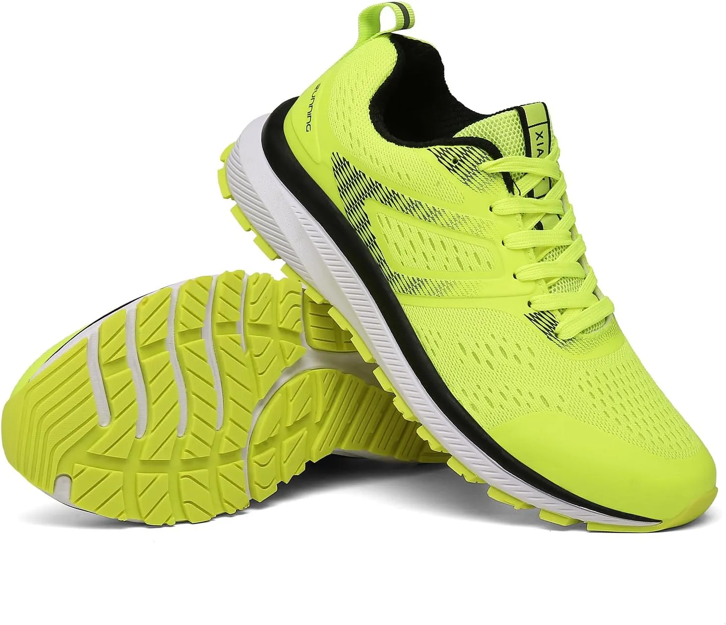 DUORO Mens Walking Shoes Lightweight Breathable Athletic Running Shoes Comfortable Sneakers Trail Running Shoes for Men