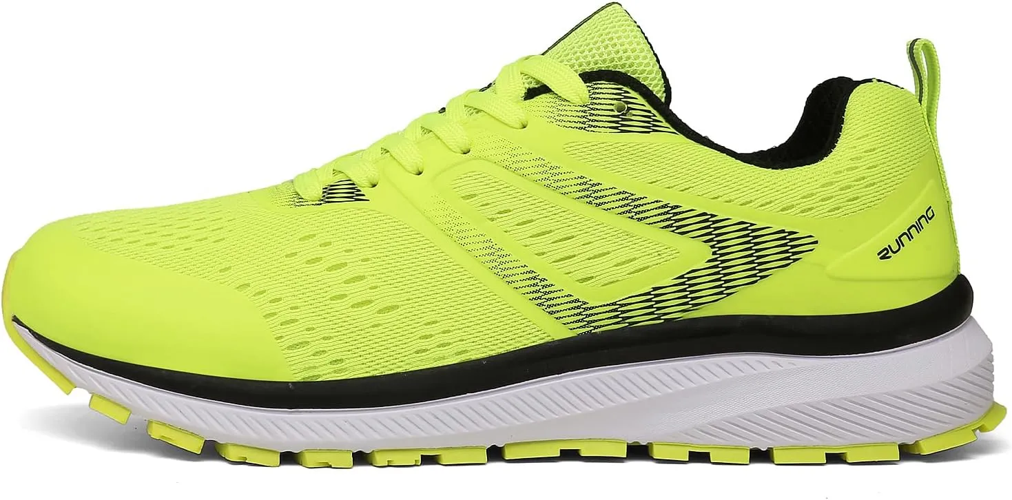DUORO Mens Walking Shoes Lightweight Breathable Athletic Running Shoes Comfortable Sneakers Trail Running Shoes for Men