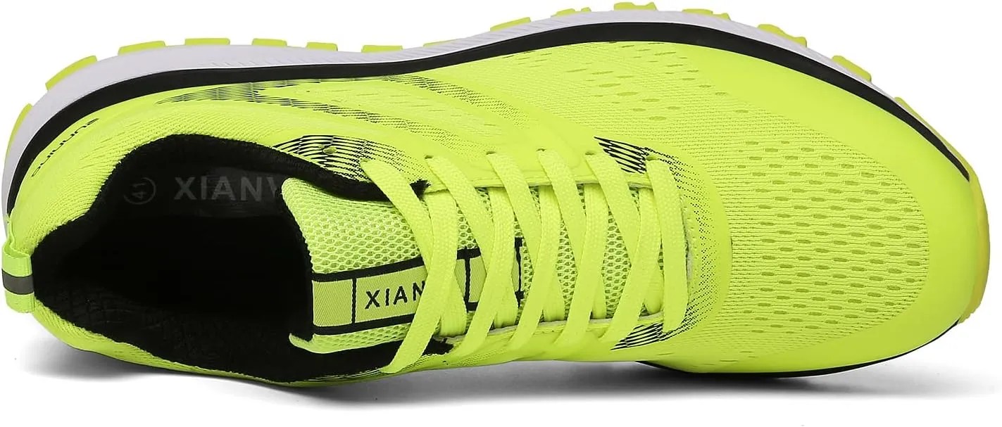DUORO Mens Walking Shoes Lightweight Breathable Athletic Running Shoes Comfortable Sneakers Trail Running Shoes for Men