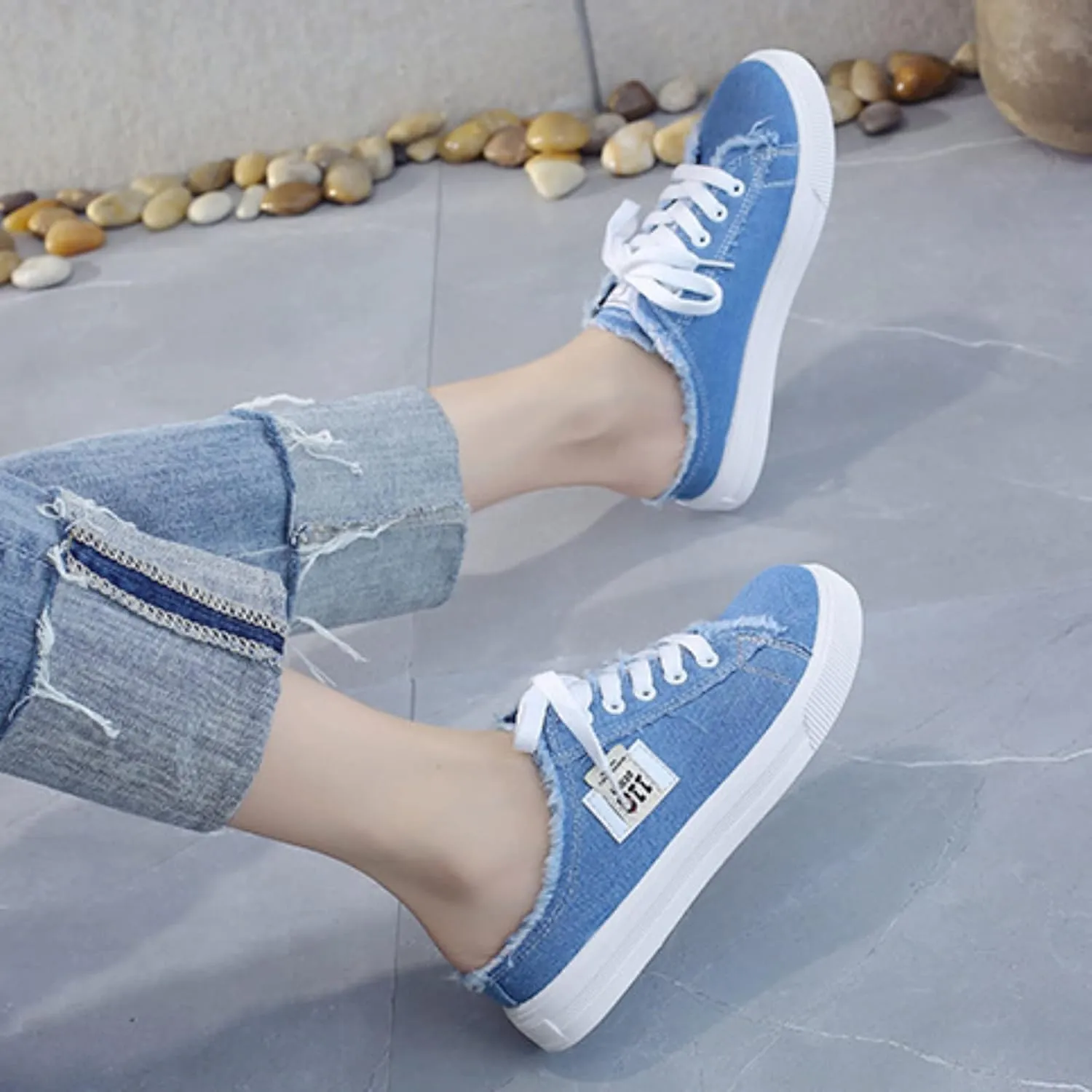 Fashion Canvas Shoes for Women Casual Shoes Women Flat Canvas Shoes Womens Shoes Low Heel Casual