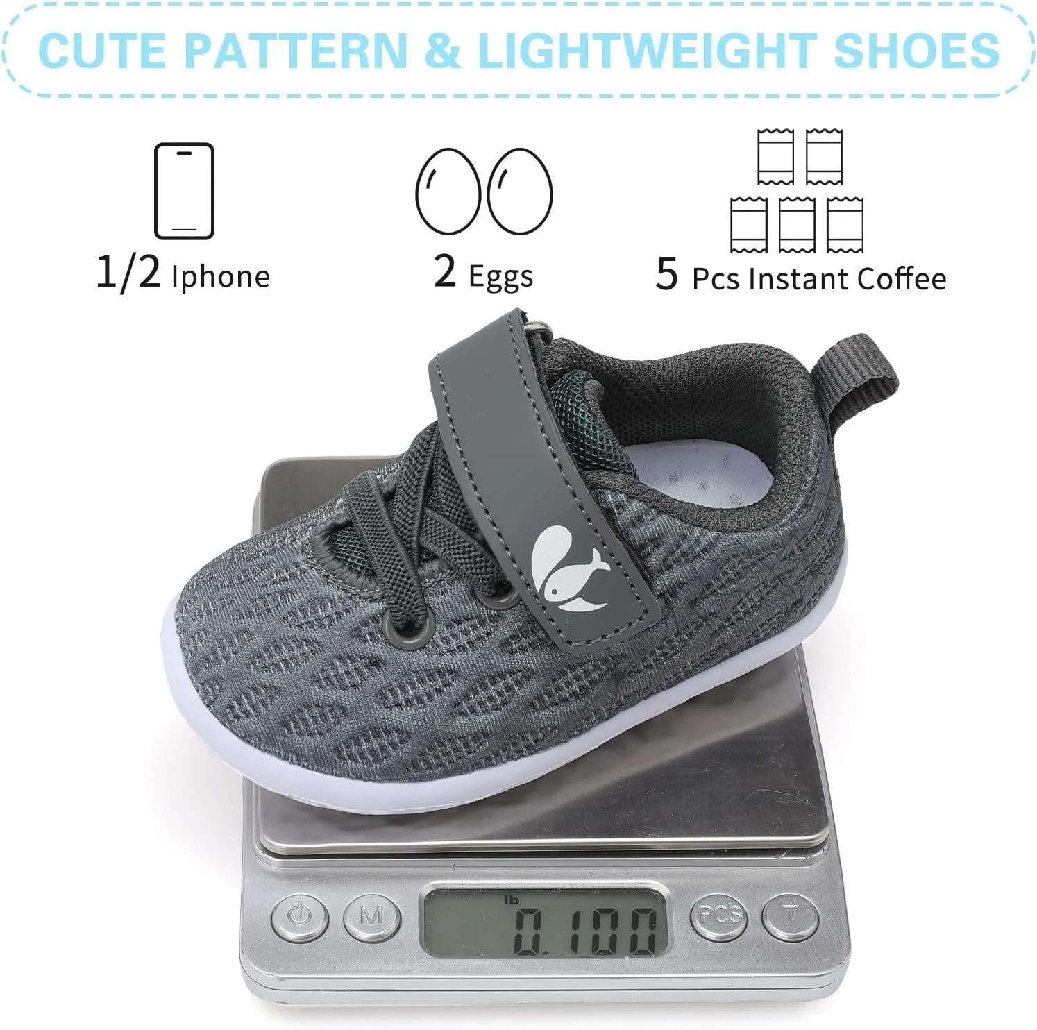 FEETCITY Baby Sneakers Boys Girls Infant Shoes First Walking Shoes Newborn Crib Shoes Toddler Slip On Shoes