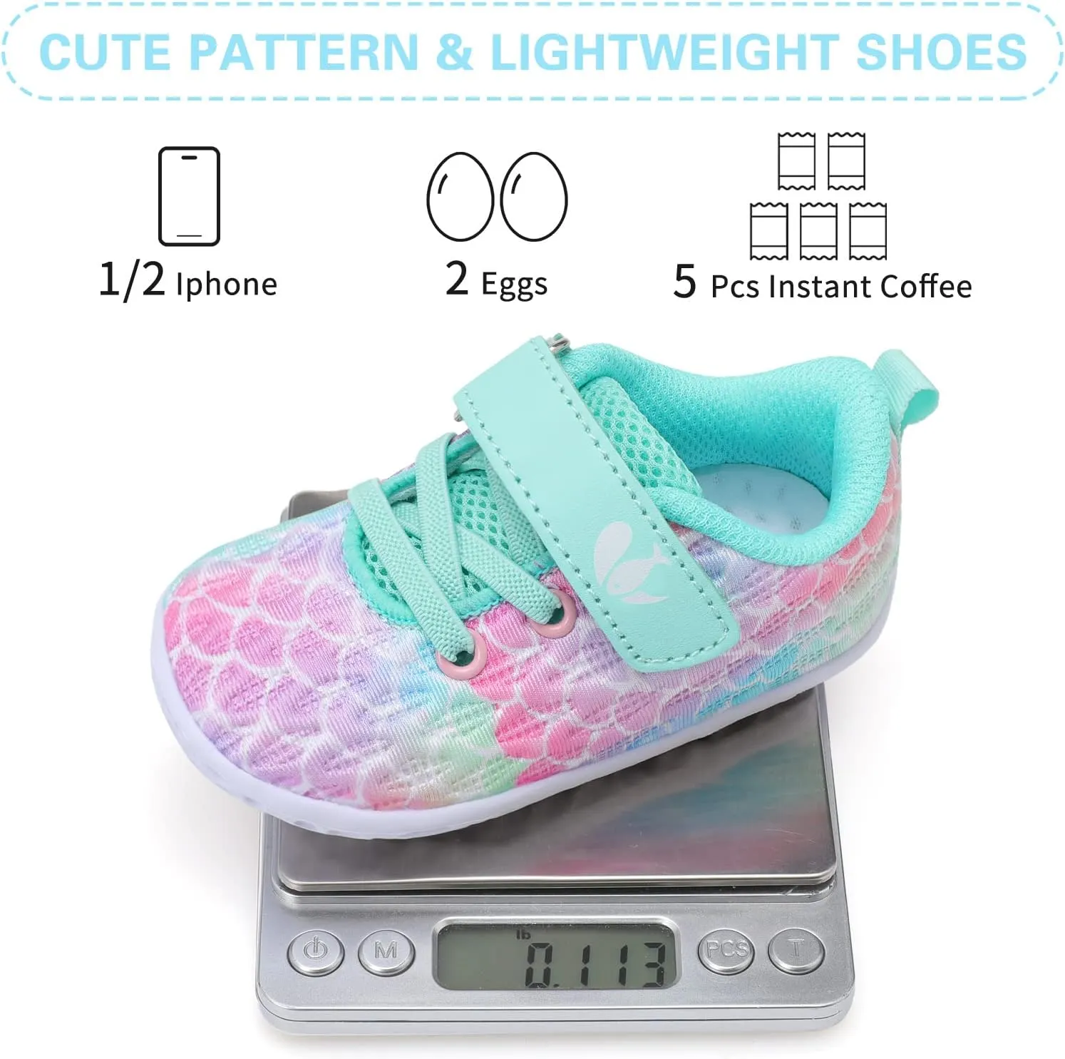 FEETCITY Baby Sneakers Boys Girls Infant Shoes First Walking Shoes Newborn Crib Shoes Toddler Slip On Shoes