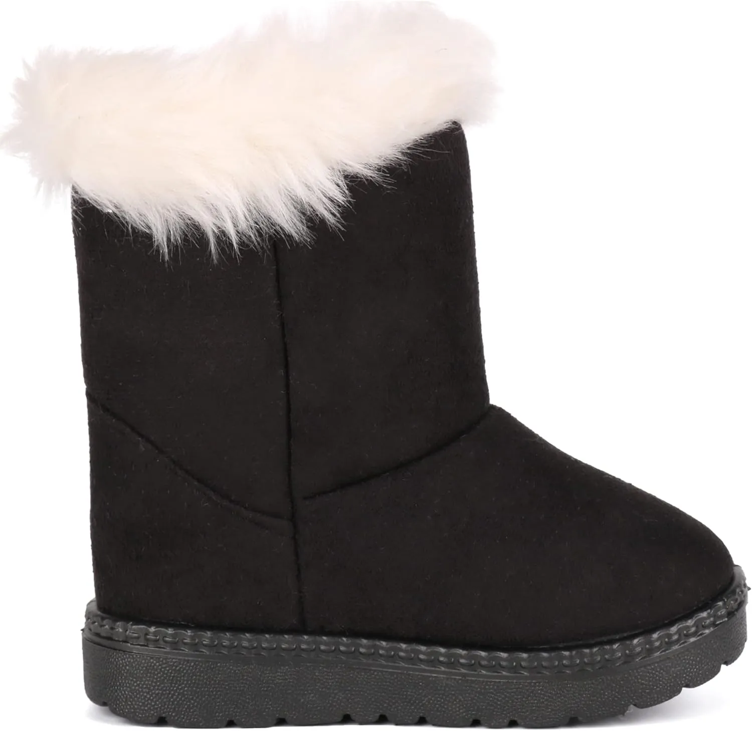 Femizee Girls Boys Warm Winter Boots Kids Outdoor Snow Boots(Toddler/Little Kid)