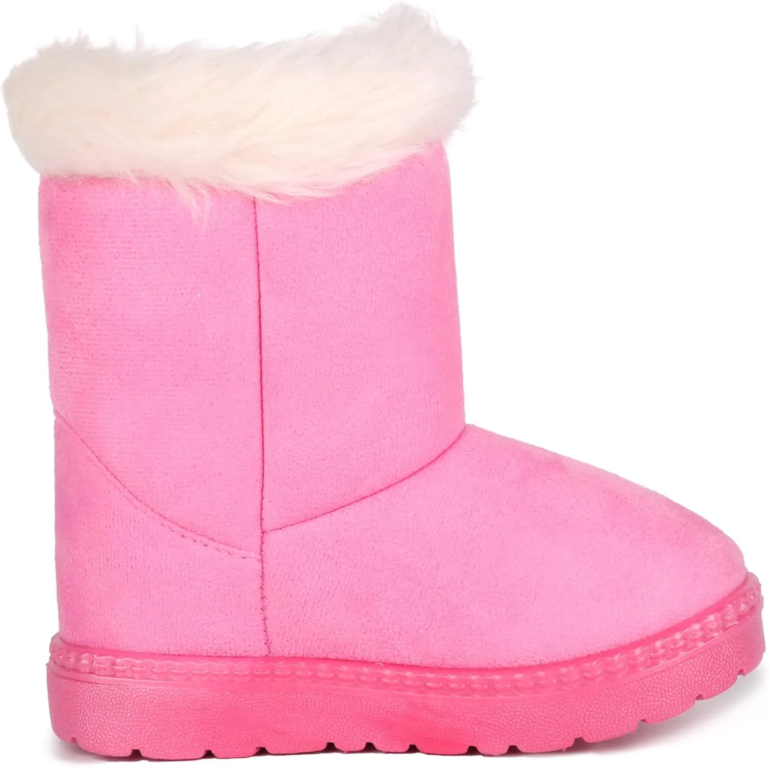 Femizee Girls Boys Warm Winter Boots Kids Outdoor Snow Boots(Toddler/Little Kid)