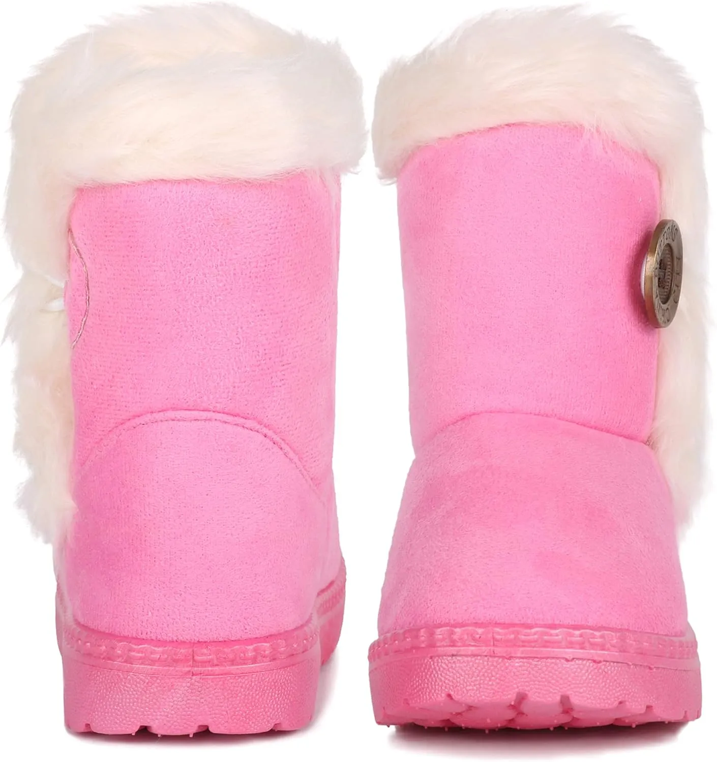 Femizee Girls Boys Warm Winter Boots Kids Outdoor Snow Boots(Toddler/Little Kid)