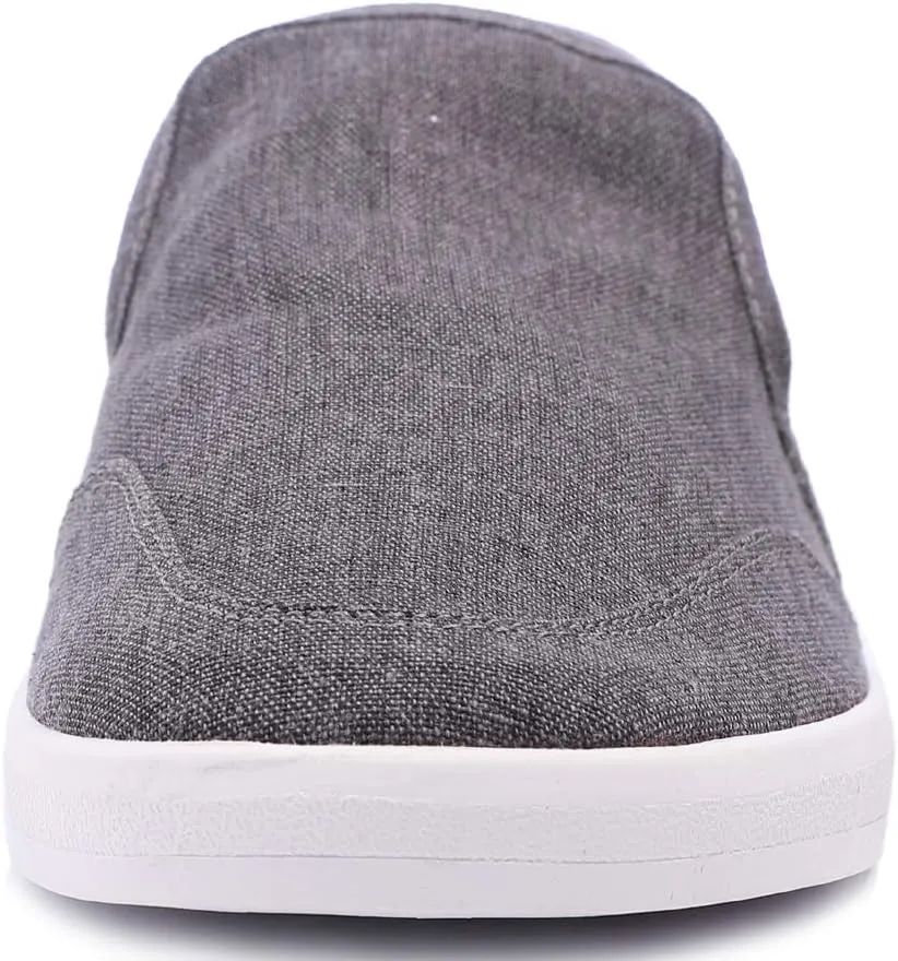 FEVERSOLE Comfort Women's Slip-On Lightweight Walking Shoes Casual Outfits Canvas Breathable Soft Loafers