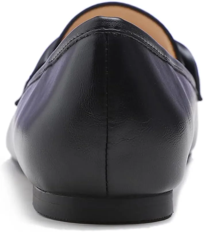 FEVERSOLE Women's Loafer Flat Pointed Fashion Slip On Comfort Driving Office Shoes