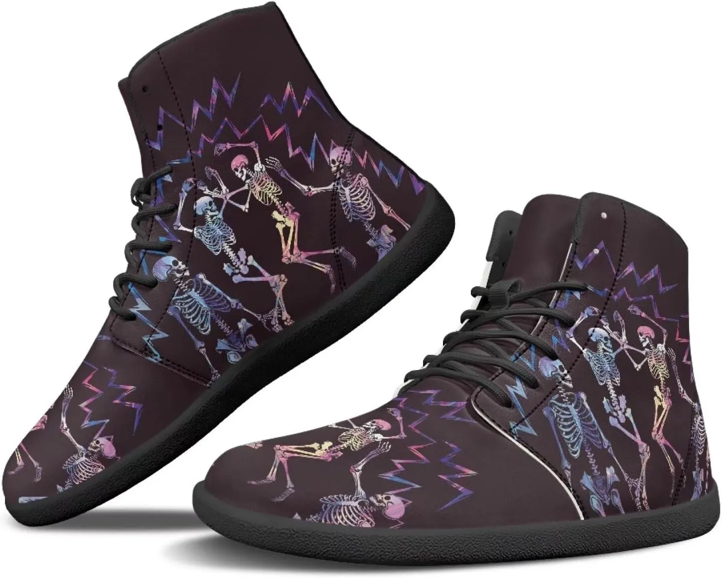 Fire Car Print Hiking Shoes Men Outdoor Athletic Sports Shoes Walking Shoes Trail Running Shoes