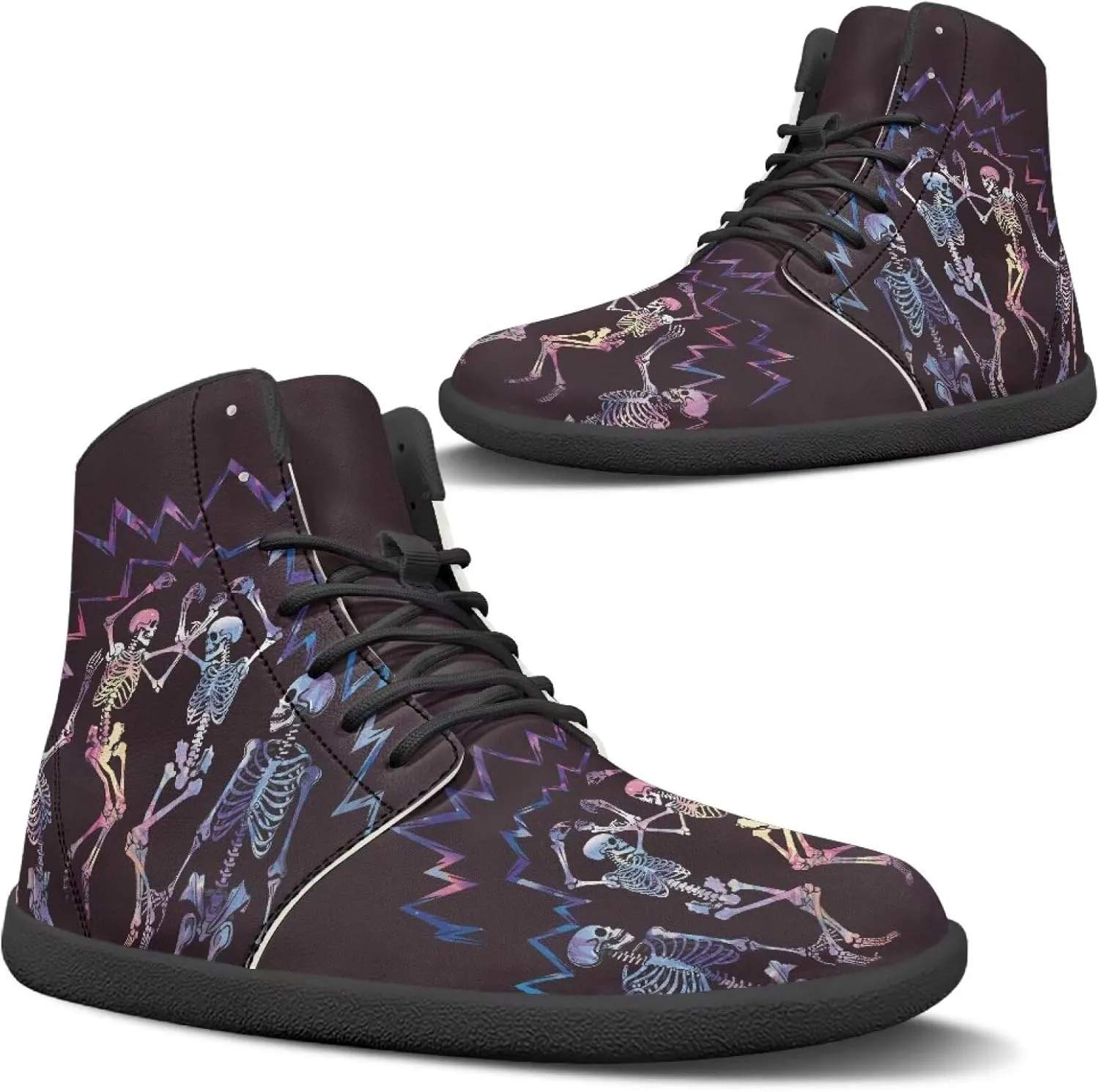 Fire Car Print Hiking Shoes Men Outdoor Athletic Sports Shoes Walking Shoes Trail Running Shoes