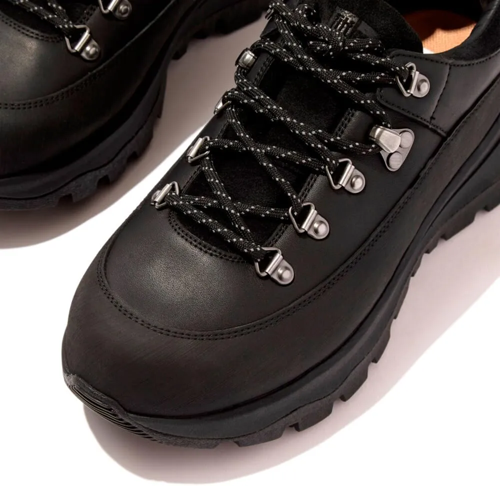 FitFlop Women's Neo D Hyker Waterproof Leather Sneakers