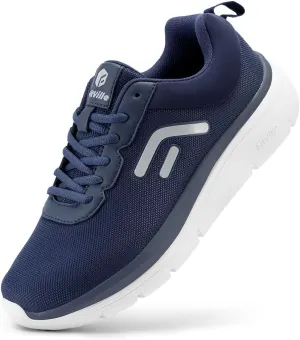 FitVille Men’s Walking Shoes Wide Width Max Cushioning Men’s Wide Sneakers